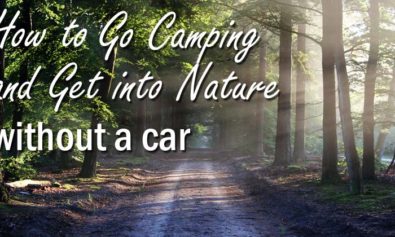 camping without a car