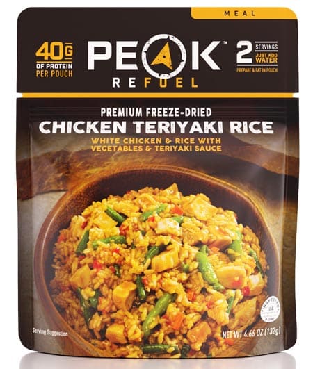 peak fuel chicken teriyaki