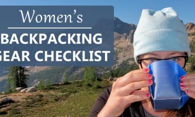 women's backpacking checklist